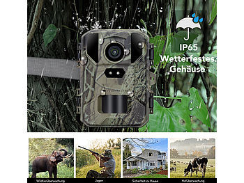 VisorTech VisorTech WLAN-Wildkamera mit 50 MP, interpolierter 4K-Auflösung & No-Glow-IRs elektroniktrade Switzerland