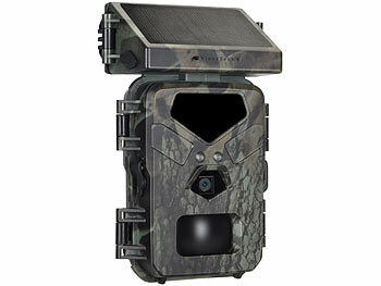 VisorTech WLAN-4K-Wildkamera mit Solarpanel, High-Power-No-Glow-LEDs, App elektroniktrade Switzerland