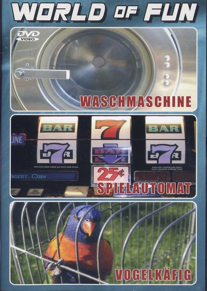 Vogelkaefig Spielautomat Waschmaschine TV SCREENSAVER