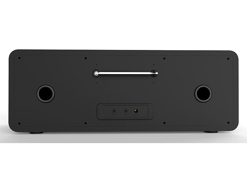 VR-Radio Stereo-Internetradio mit CD-Player, DAB+/FM & Bluetooth, 40 W, schwarz Elektroniktrade Switzerland