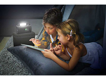 VR-Radio VR-Radio Kurbelradio: Kurbel-Notfall-Digitalradio mit USB-Powerbank, LED-Lampe, 20.000 mAh elektroniktrade Switzerland
