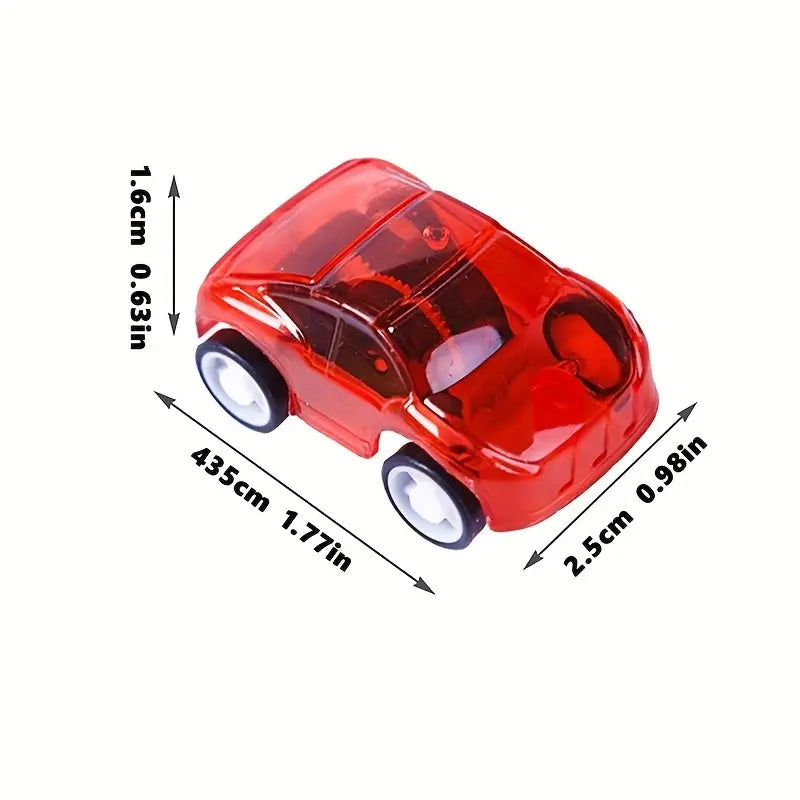 Mini Spielauto mit Rückzug in verschiedenen Farben