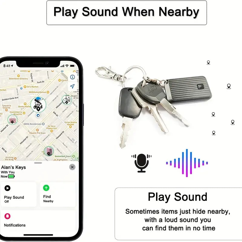 Locator Finder Tracker funktioniert mit Apple Find My / Wo ist