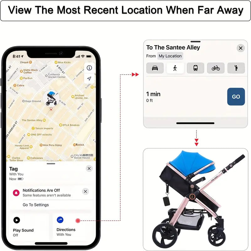 Locator Finder Tracker funktioniert mit Apple Find My / Wo ist