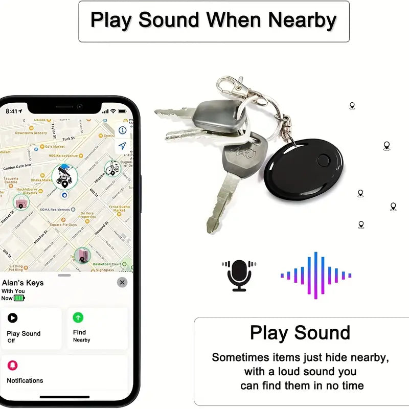 Locator Finder Tracker funktioniert mit Apple Find My / Wo ist