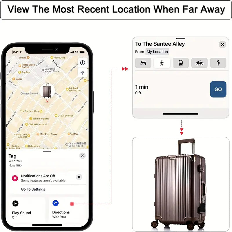 Locator Finder Tracker funktioniert mit Apple Find My / Wo ist