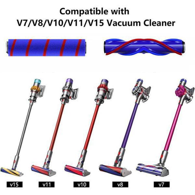 xdsource Replacement For Dyson V7, V8, V10, V11, V15 Vacuum Brush Roll, V-Shaped Roller, Soft Velvet Roller elektroniktrade Switzerland