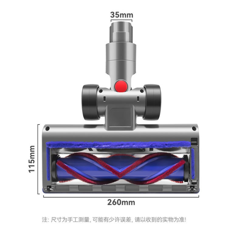 xdsource V-förmige Anti-Tangle-Bodenbürste mit Direktantrieb für Staubsauger, For Dyson V7 V8 V10 V11, For Dyson V10 Slim / V12, For Dyson G5 Series elektroniktrade Switzerland