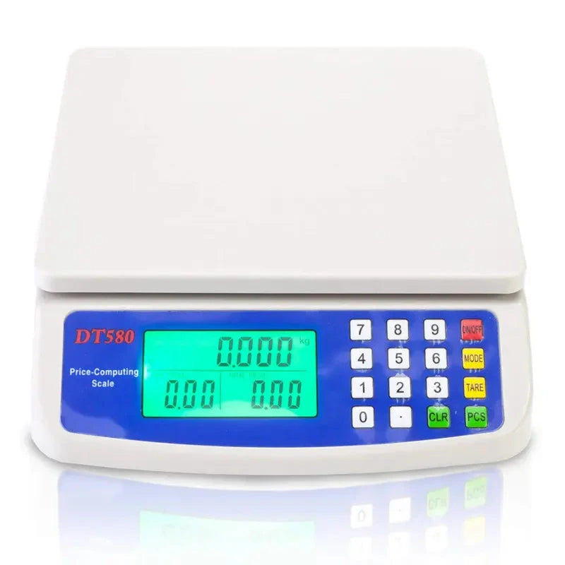 XSKJI Digitale Küchenwaage DT580 – 30 kg / 1 g Präzision Elektroniktrade Switzerland