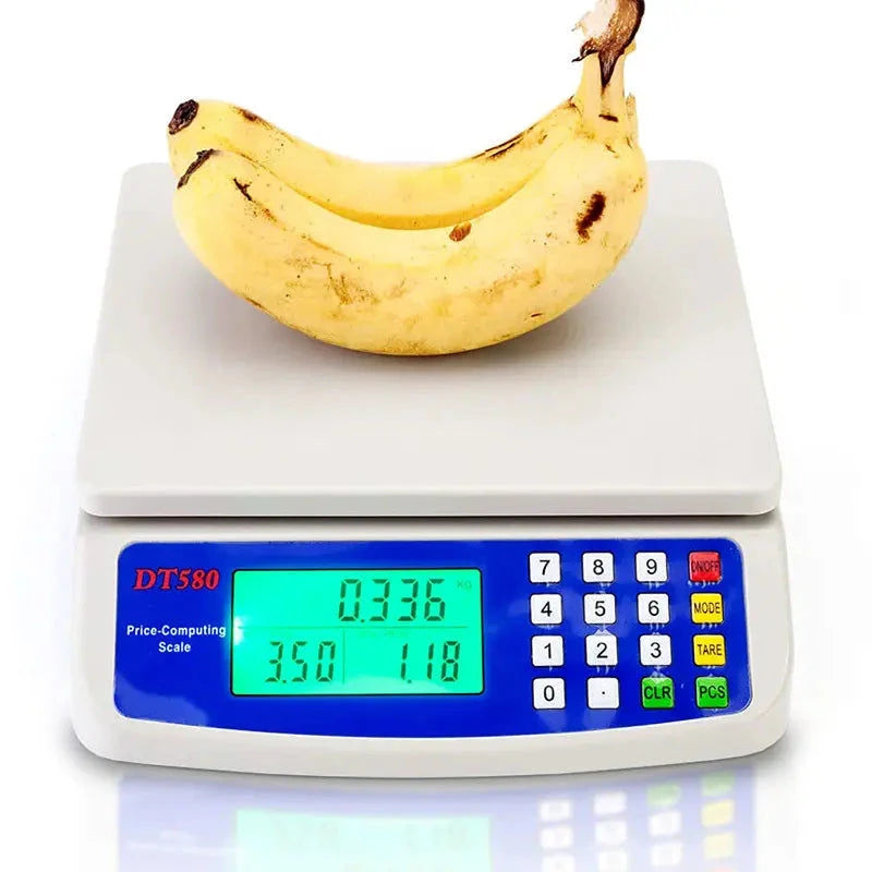 XSKJI Digitale Küchenwaage DT580 – 30 kg / 1 g Präzision Elektroniktrade Switzerland
