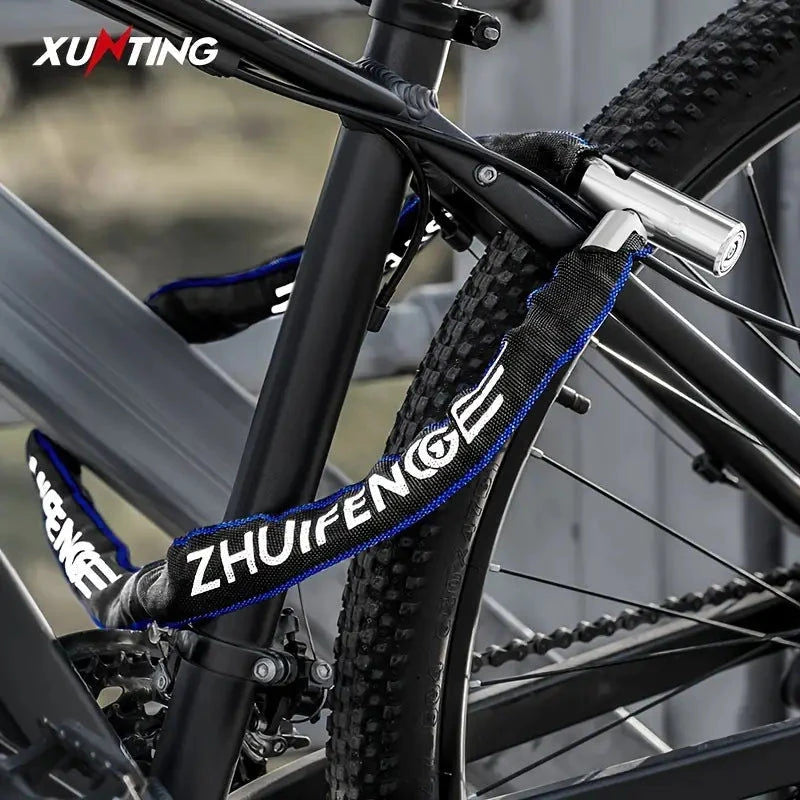 Xunting Hochsicherheits-Fahrradkettenschloss, Diebstahlschutz mit 2 Schlüsseln Elektroniktrade Switzerland