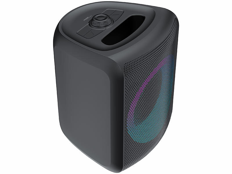 Mobile Outdoor-PA-Partyanlage & -Bluetooth-Boombox, Lichteffekte, 140W