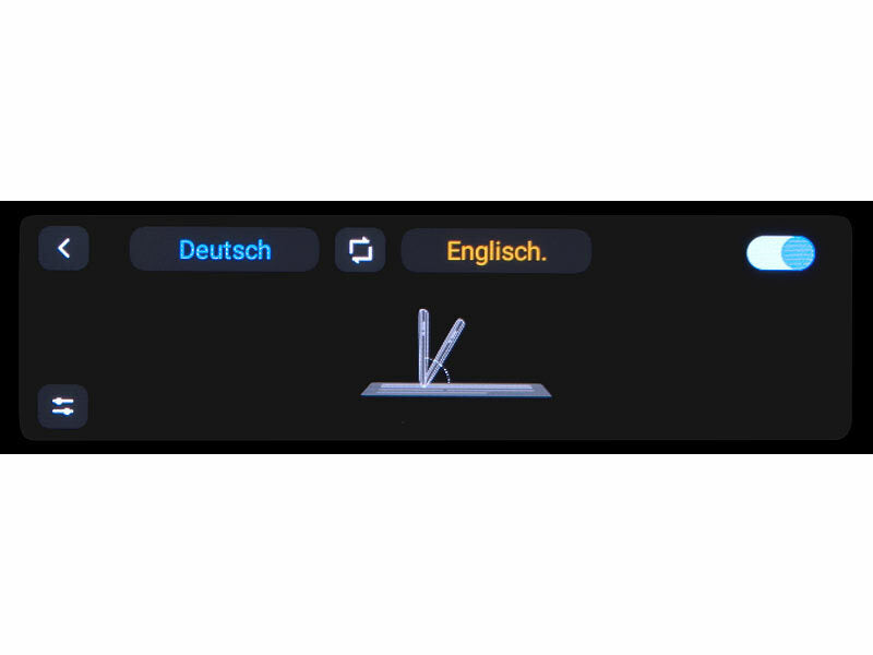 Übersetzer-Stift, 142 Online-Sprachen, Scan-Funktion, Touch-Display
