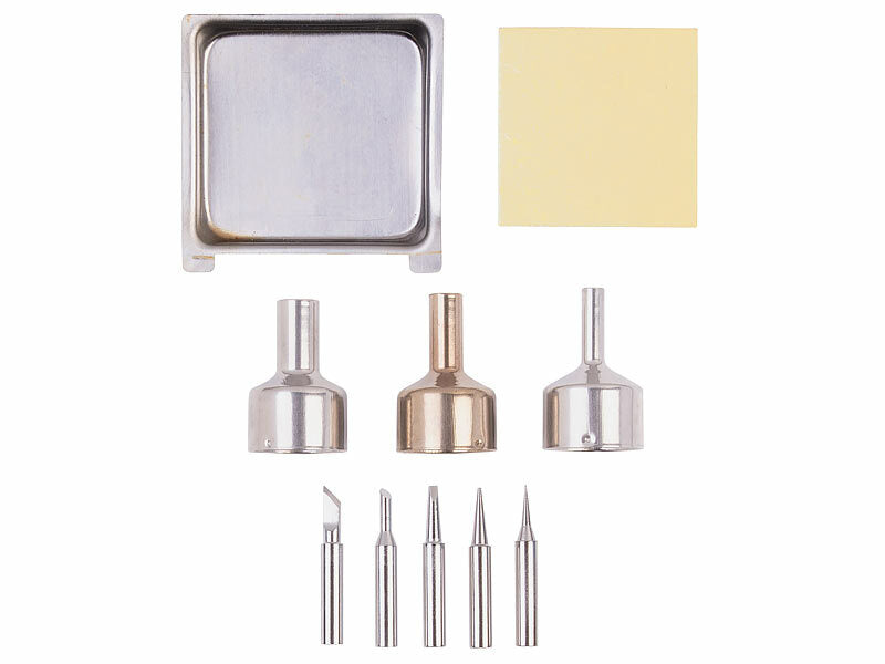 Digitale 2in1-Löt- & Heißluftstation, 500°C, 700W, 120 l/Min., Display (CH-Version)