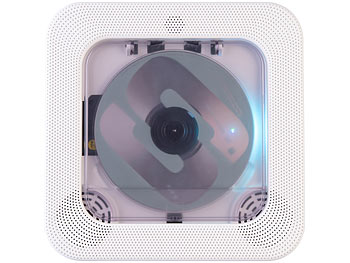 auvisio Tragbarer Akku-CD-Spieler & UKW-Radio, Bluetooth, Timer, USB, AUX erhältlich auf eMall