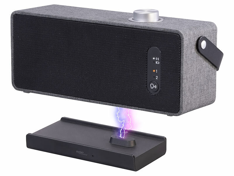 Mobiler TV-Lautsprecher, digitale Funk-Übertragung, 2 Hörprofile, Akku