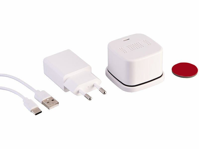 Mini-2K-IP-Überwachungskamera, 4 MP, Nachtsicht, 360°-Halter