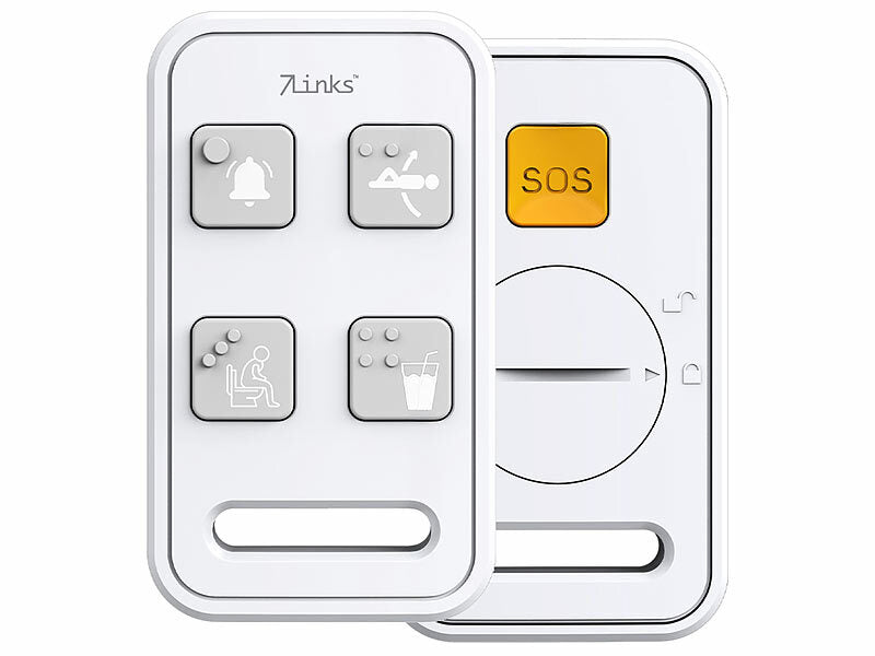 HD-Video-Baby Seniorenkamera, schwenk- & neigbar, mit Notruf-Fernbedienung