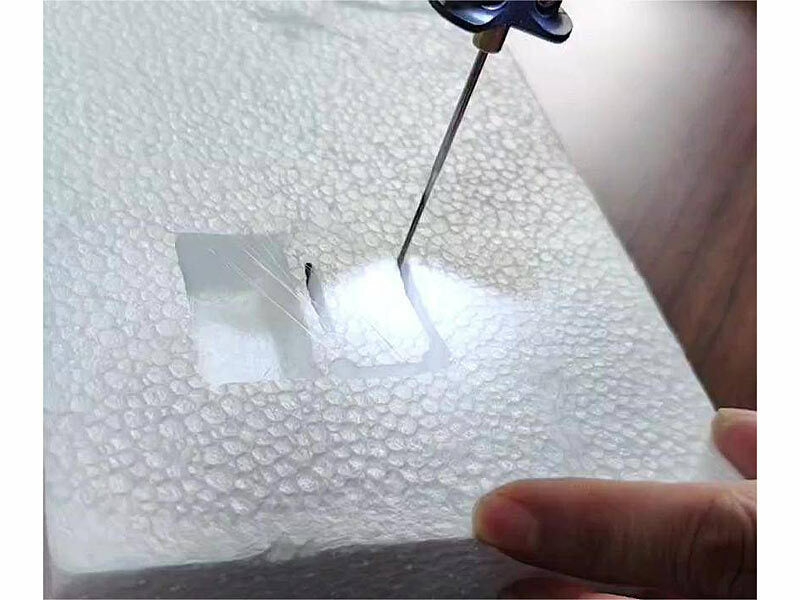 4in1-Akku-Heißdrahtschneider für Styropor & Schaumstoff, 550 °C, Licht