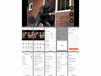 7links 4G/LTE-Akku-Außenkamera mit eSIM & 5 Jahren Datenflat, 2K, Solarpanel erhältlich auf eMall