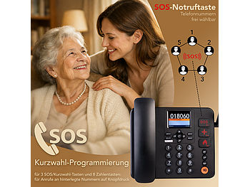 großes Telefon erhältlich auf eMall