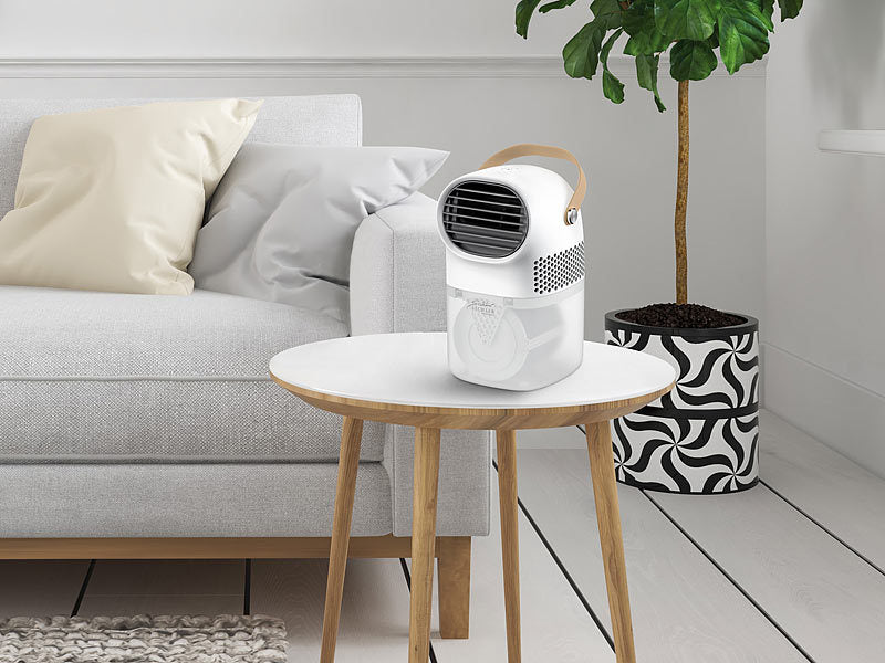 3in1-Tisch-Luftwäscher, -befeuchter, -kühler mit Aroma-Funktion, 750ml