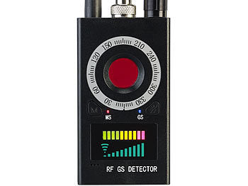 Spycam- und Wanzendetektor mit Funk-Erkennung