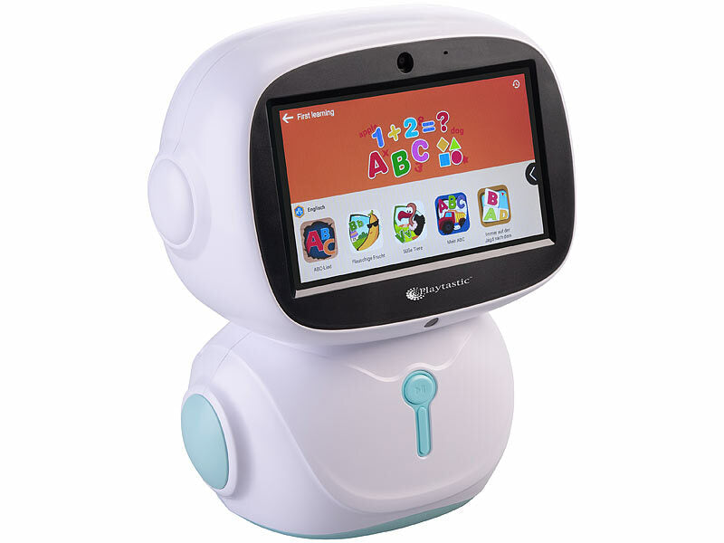 KI-Roboter für Kinder mit ChatGPT, 7"-Touchdisplay, Mikrofon, WLAN