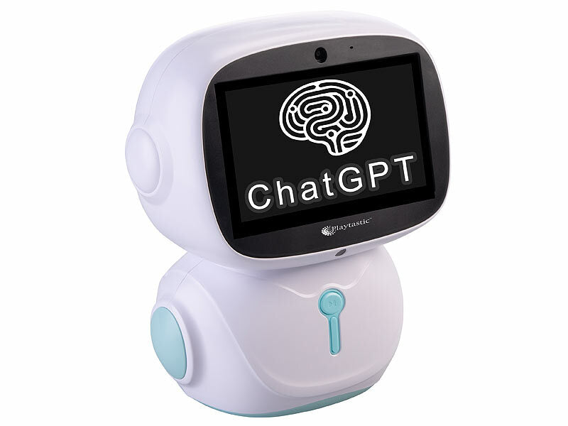 KI-Roboter für Kinder mit ChatGPT, 7"-Touchdisplay, Mikrofon, WLAN