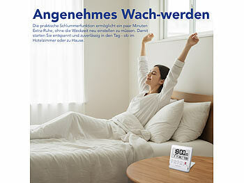 Funkwecker mit Temperaturanzeige erhältlich auf eMall