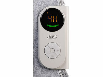 Sichler Rundes Fern-Infrarot-Heizpanel, 5-stufig bis 55 °C, Timer, 230 Watt erhältlich auf eMall