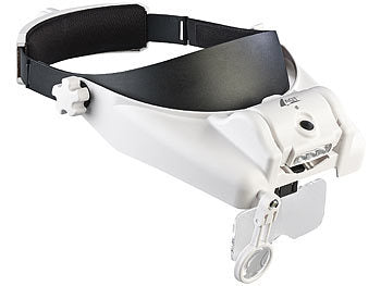 Lupenbrille mit Licht Modellbau