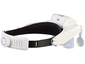 Lupenbrille mit Licht für Brillenträger