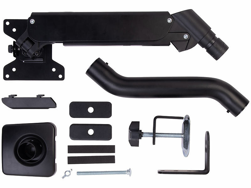 Gasgefederter Monitor-Schwenkarm bis 81 cm/32", Pivot, VESA-kompatibel