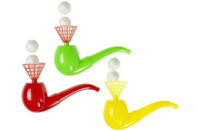 Blasspiel Pfeife 3-fach sortiert - ca 14cm