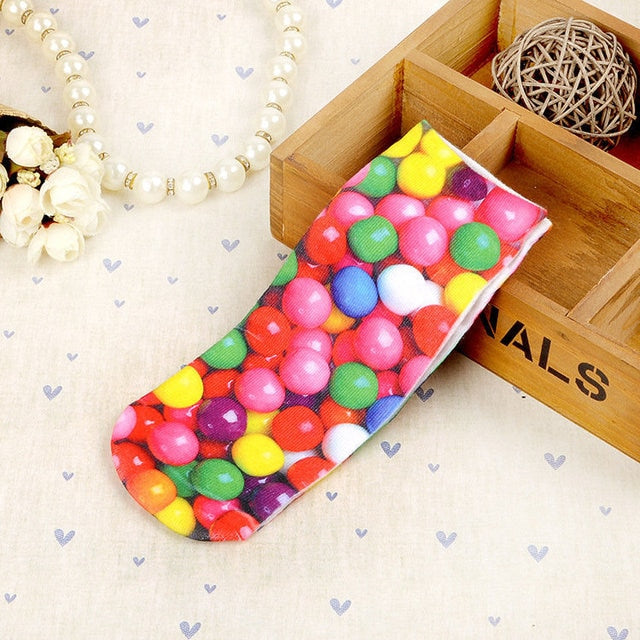 Bonbons Candy Design Socken 1 Paar