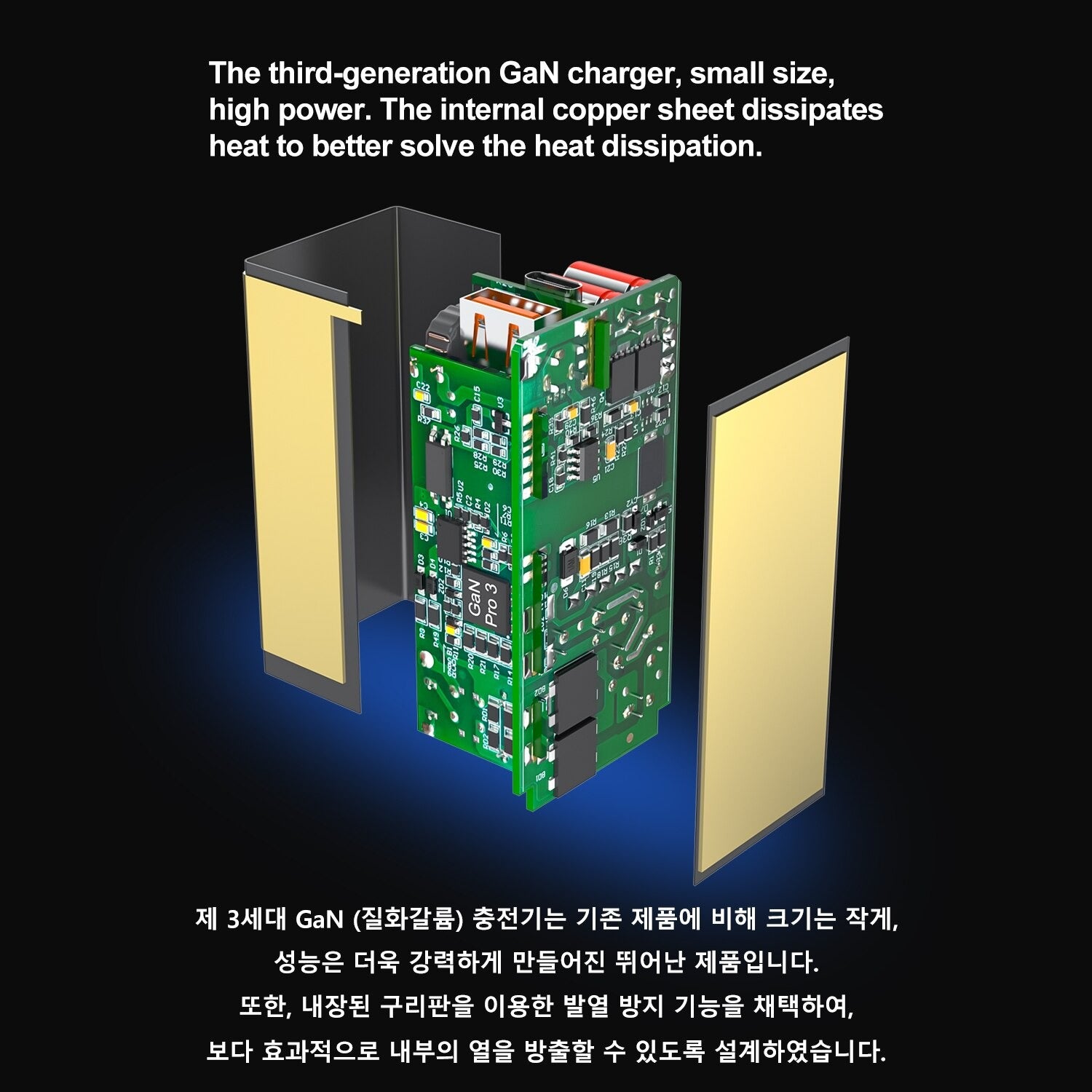 100W  Schnell Ladegerät PD100W PPS USB A Typ C