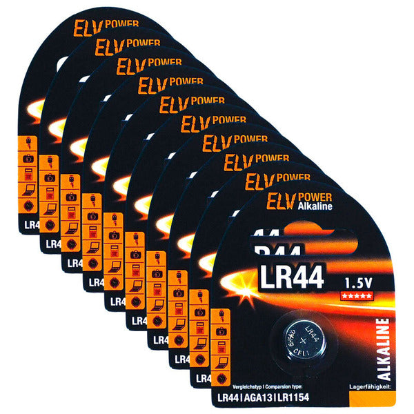 ELV Power Alkaline-Knopfzelle AG13/LR44