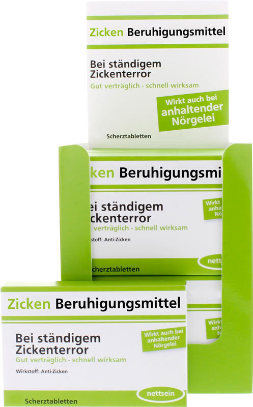 Scherztabletten Zicken Beruhigungsmittel