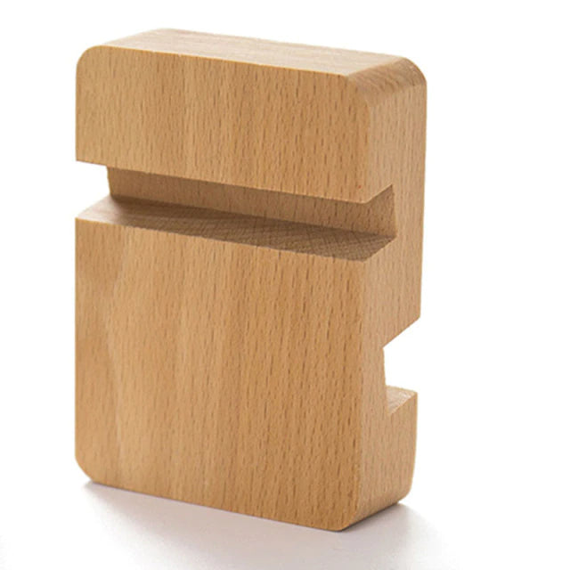 Universal Holz Smartphone Tablet Halter