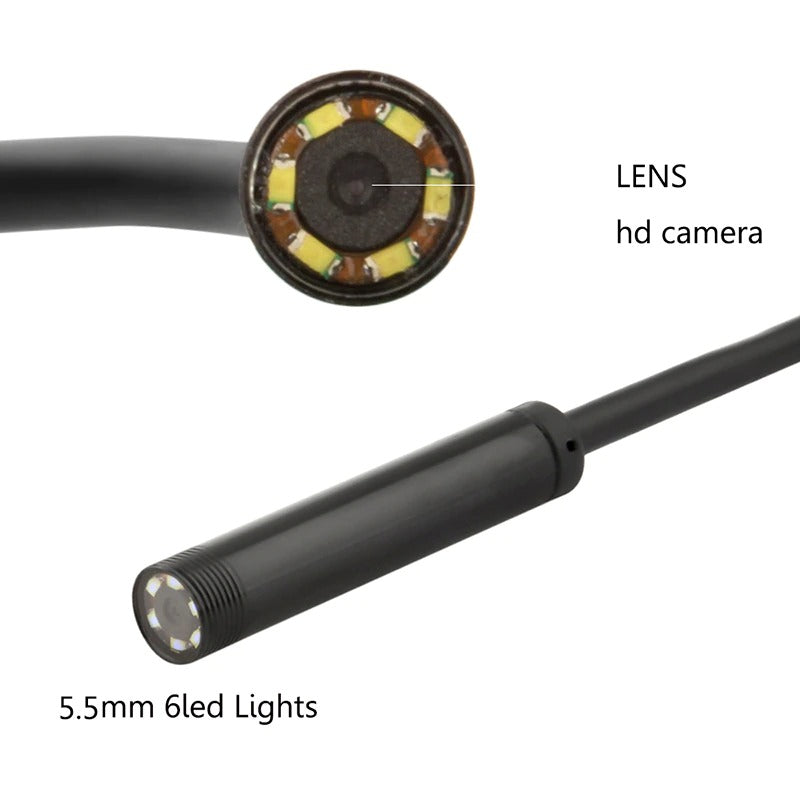 Endoskop mit 2M Kabel für Android Phones & Computer | #Elektroniktrade.ch#