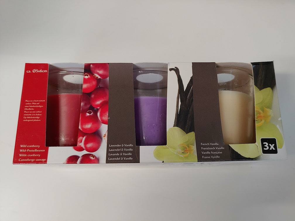 Duftkerze im Glas 3er Set | #Elektroniktrade.ch#
