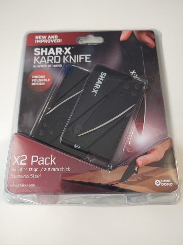 CardSharp2 Klappmesser in Kreditkartengröße 2er Pack | #Elektroniktrade.ch#