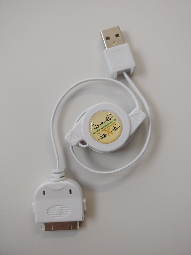 Lade & Datenkabel ausziehbar für iPhone 3/4/4s | #Elektroniktrade.ch#