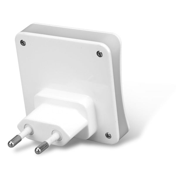 Blulaxa 0,7-W-LED-Orientierungslicht-/Nachtlicht SATURN, Bewegungs-/Dämmerungssensor, Netzbetrieb