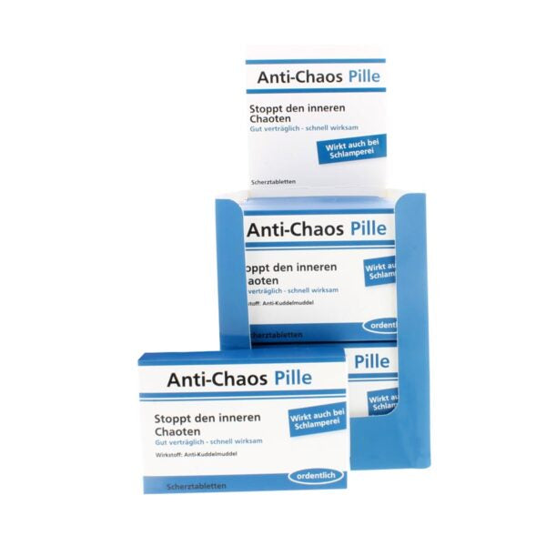 Scherztabletten Anti-Chaos-Pille