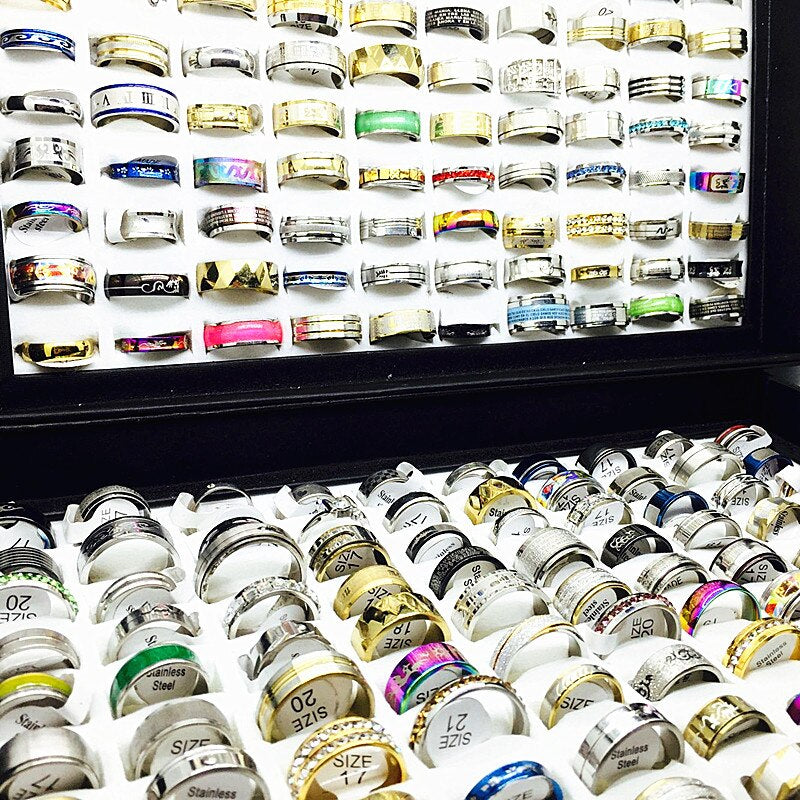 Männer/Frauen Ringe aus Edelstahl 1 Stk