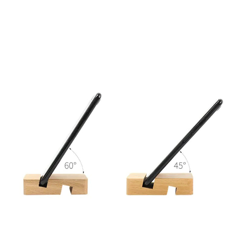 Universal Holz Smartphone Tablet Halter