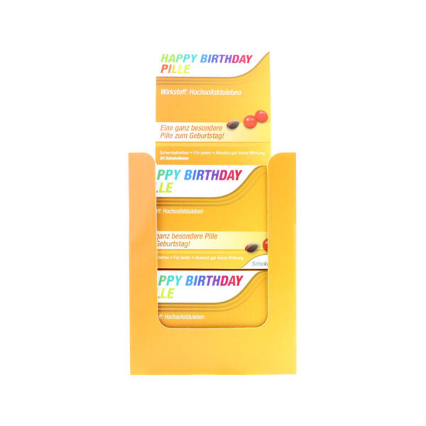 Scherztabletten Happy Birthday Pille