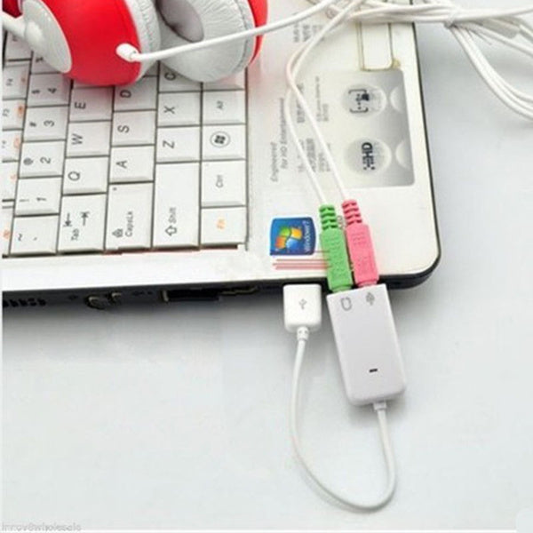 USB 2.0 externe Soundkarte | #Elektroniktrade.ch#